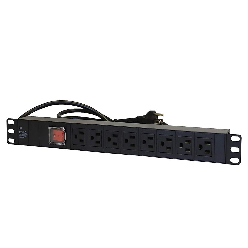 REGLETA PARA RACK PDU 15A 8 TOMAS 15AMP 110V