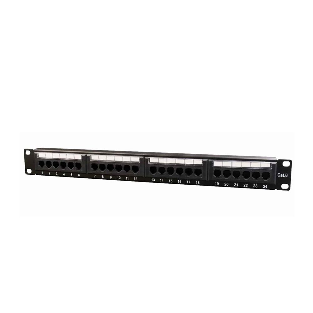 Patch Panel 24 Puertos CAT6 Categoria 6 STC-6PP24